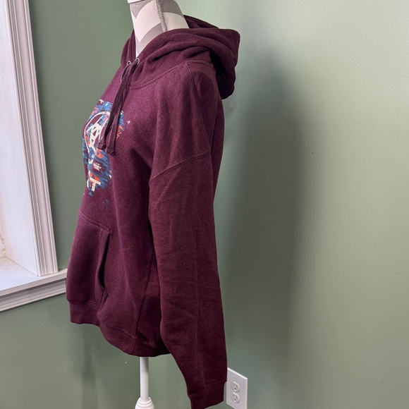 NWOT Ariat Maroon Hoodie medium - Picture 3 of 6